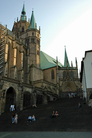 Erfurt - Dom mit Freistufen