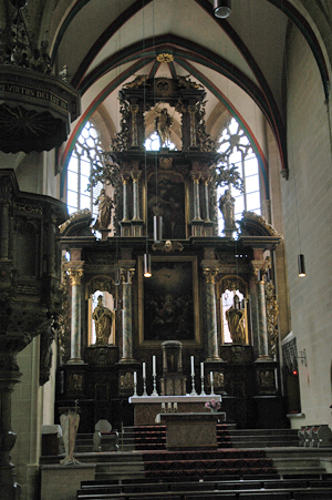 Erfurt - Severikirche - Altar