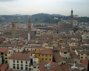 Florenz - Blick auf die Stadt