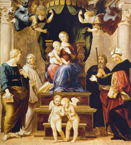 Raffael "Madonna del Baldacchio"