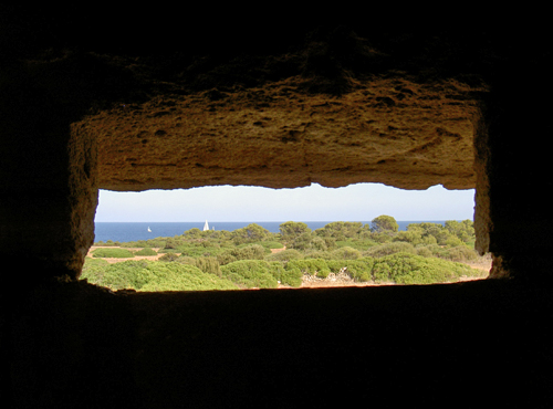 Mallorca - Castell de sa Punta de n'Amer - Schiescharte