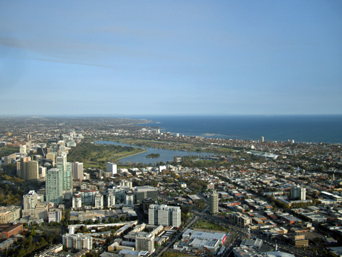 Melbourne - Blick vom Eureka Tower