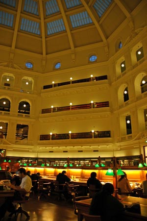 Melbourne - State Library of Victoria - Innenraum