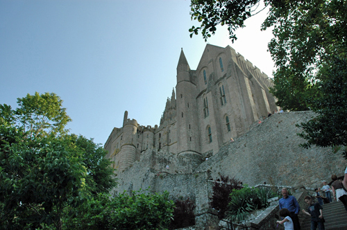 Mont-Saint-Michel - Westseite