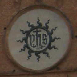 Siena - Palazzo Pubblico - Christusmonogramm