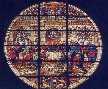 Siena - Duomo - Dom - Glasfenster