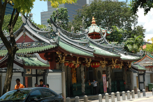 Singapur - Thian Hock Keng Tempel